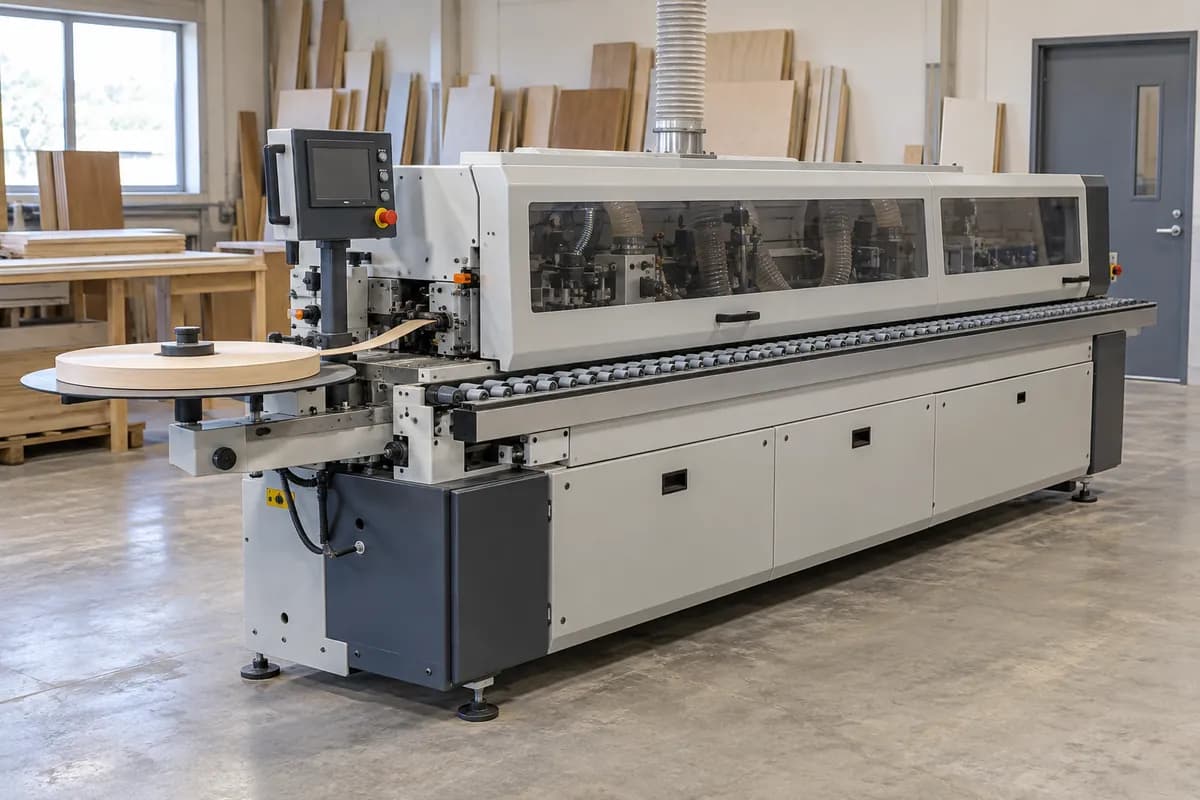 Automatische Kanten­anleim­maschine