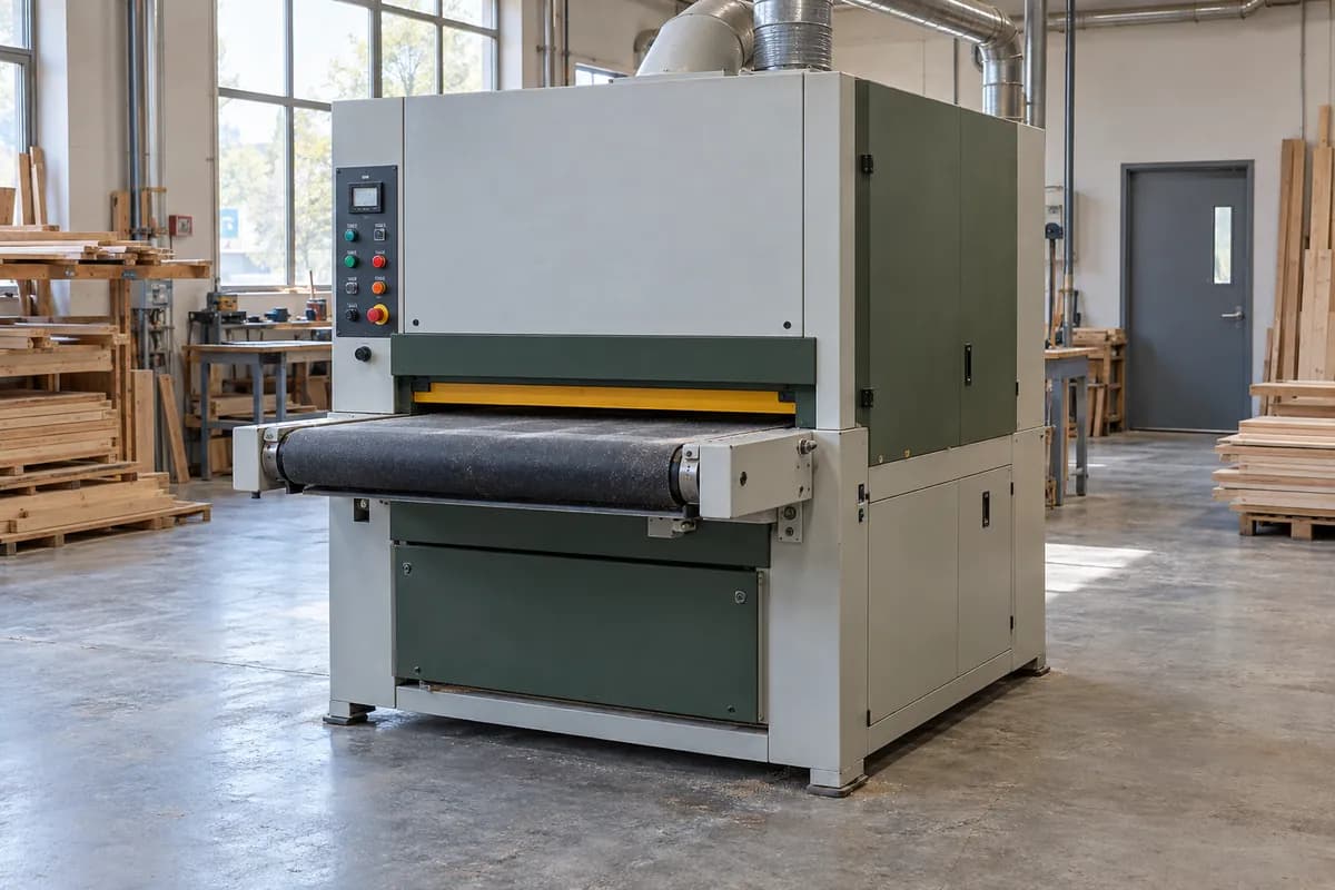 Breitband­schleif­maschine